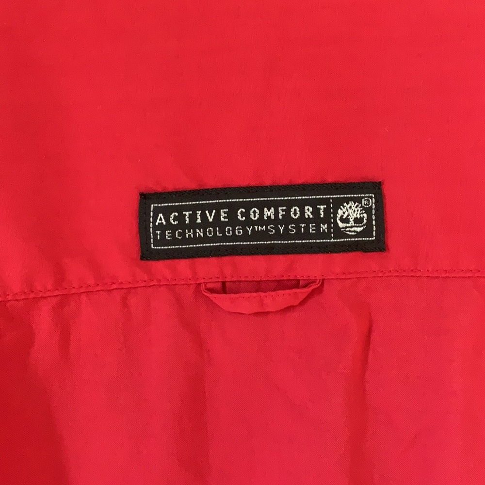 Timberland Performance Red Button Down - Picture 6 of 6